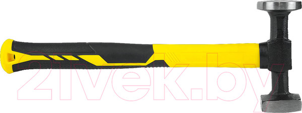 Изображение товара Молоток BERGER Рихтовочный кованый 540г / BG1521 (фиберглассовая рукоятка)