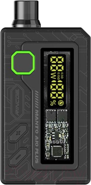 Изображение товара Электронный парогенератор Rincoe Manto AIO Plus Kit (Full Black)