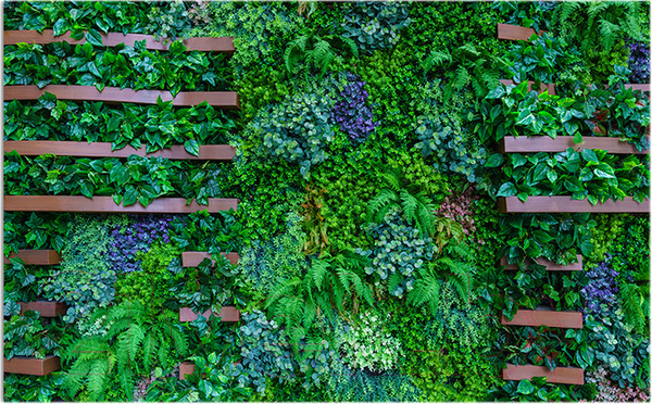 Изображение товара Фотофасад Arthata Листья / FotoSetka-250-67 (250x156)