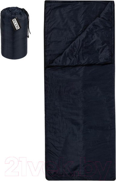 Изображение товара Спальный мешок ECOS СМ002 / 105658 (темно-синий)
