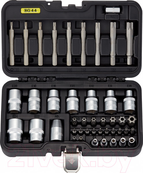 Изображение товара Набор бит BERGER Torx Киль / BG044-1214 (44 предмета)