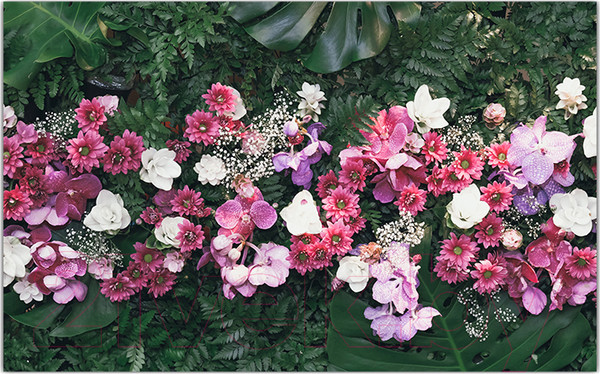 Изображение товара Фотофасад Arthata Цветы / FotoSetka-250-74 (250x156)