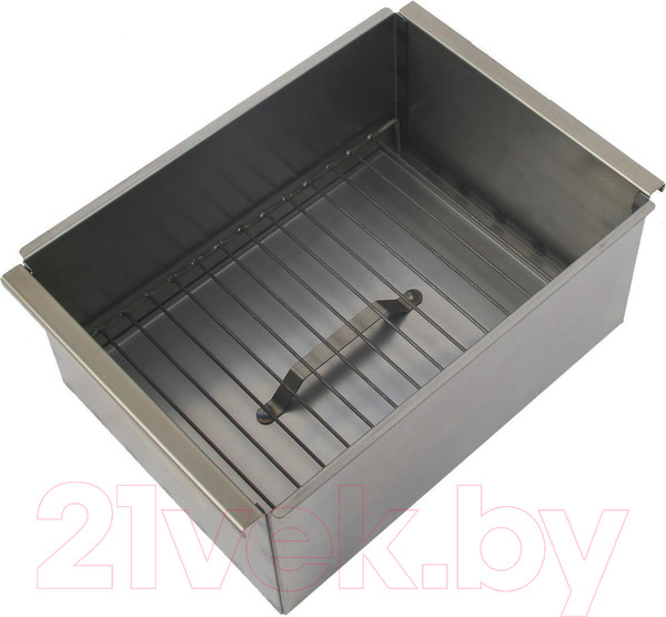 Изображение товара Коптильня Тонар Двухъярусная с поддоном для сбора жира / К-003