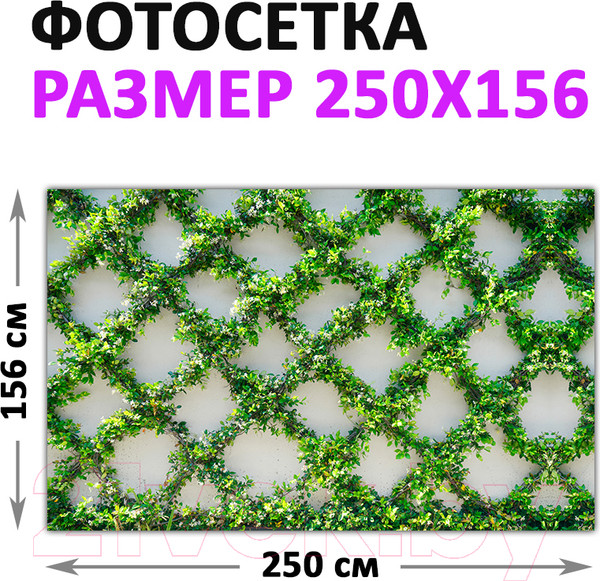 Изображение товара Фотофасад Arthata Плющ / FotoSetka-250-84 (250x156)