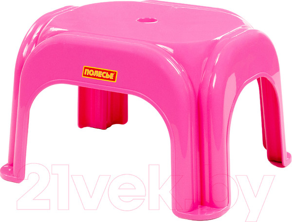 Изображение товара Табурет-подставка Полесье №1 / 07473 (малиновый)