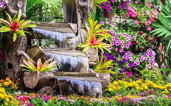 Изображение товара Фотофасад Arthata Водопад / FotoSetka-250-106 (250x156)