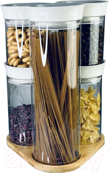 Изображение товара Набор емкостей для хранения Lenardi 160-247 (5шт)