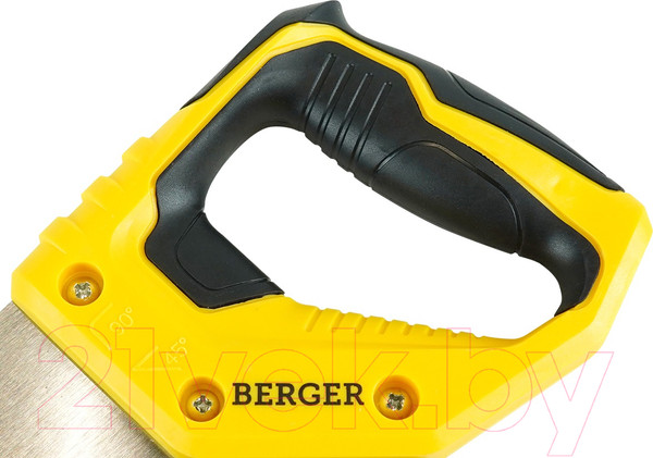 Изображение товара Ножовка BERGER По дереву  сегментная 450мм 3D заточка 9TPI / BG1839