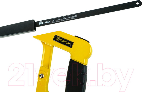 Изображение товара Ножовка BERGER По металлу биметаллическое полотно  300мм 24TPI / BG1846