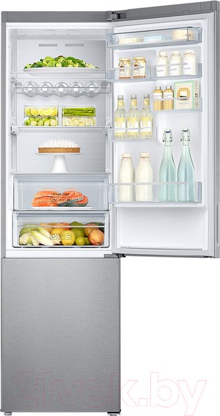 Изображение товара Холодильник с морозильником Samsung RB37A5491SA/WT