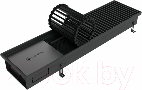 Изображение товара Конвектор внутрипольный Новатерм НТ-В-19/40/080 (черный)