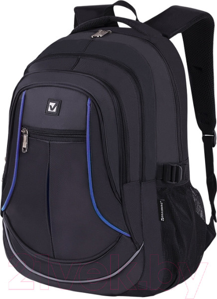 Изображение товара Школьный рюкзак Brauberg High School / 271652 (черный/синий)