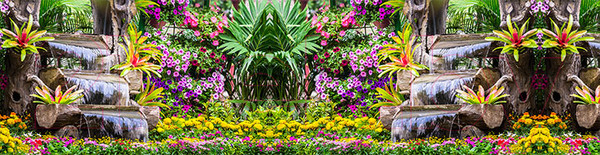 Изображение товара Фотофасад Arthata Водопад / FotoSetka-600-106 (600x156)