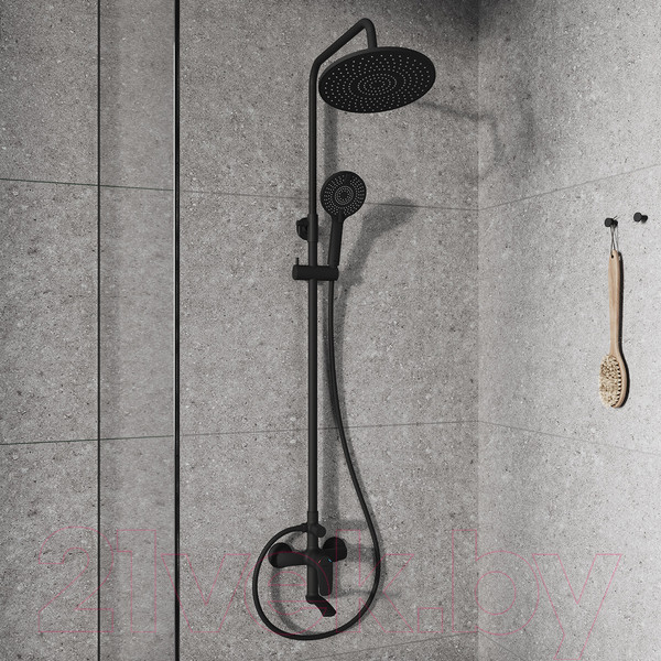 Изображение товара Душевая система со смесителем Milardo Rora RORBL4FM06