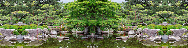 Изображение товара Фотофасад Arthata Пруд / FotoSetka-600-109 (600x156)