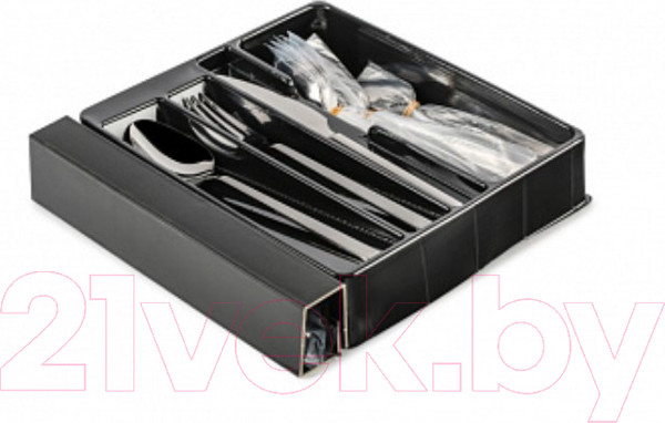 Изображение товара Набор столовых приборов Domenik Modern Black DMC155 (24шт)