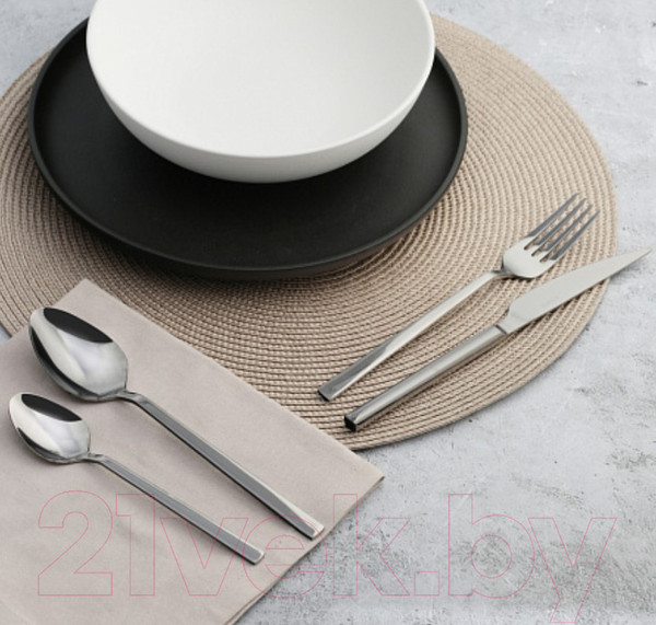 Изображение товара Набор столовых приборов Domenik Modern Black DMC155 (24шт)