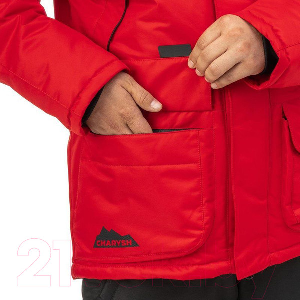 Изображение товара Костюм для охоты и рыбалки Helios Чарыш Pro 10/10К / T-KSCP-M-48/176R (р.M, красный)