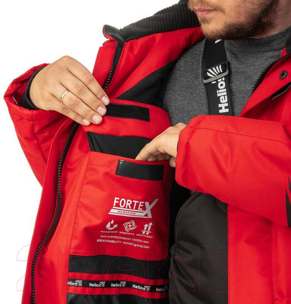 Изображение товара Костюм для охоты и рыбалки Helios Чарыш Pro 10/10К / T-KSCP-M-48/176R (р.M, красный)