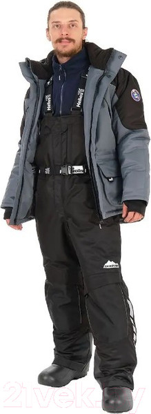 Изображение товара Костюм для охоты и рыбалки Helios Чарыш Pro 10/10К / T-KSCP-2XL-54/176G (р.2XL, серый)