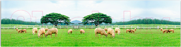 Изображение товара Фотофасад Arthata Поле / FotoSetka-600-22 (600x156)