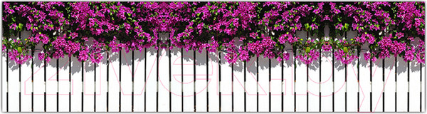 Изображение товара Фотофасад Arthata Розы / FotoSetka-600-44 (600x156)