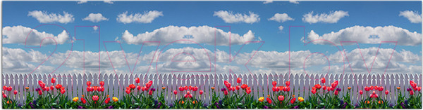 Изображение товара Фотофасад Arthata Небо / FotoSetka-600-50 (600x156)