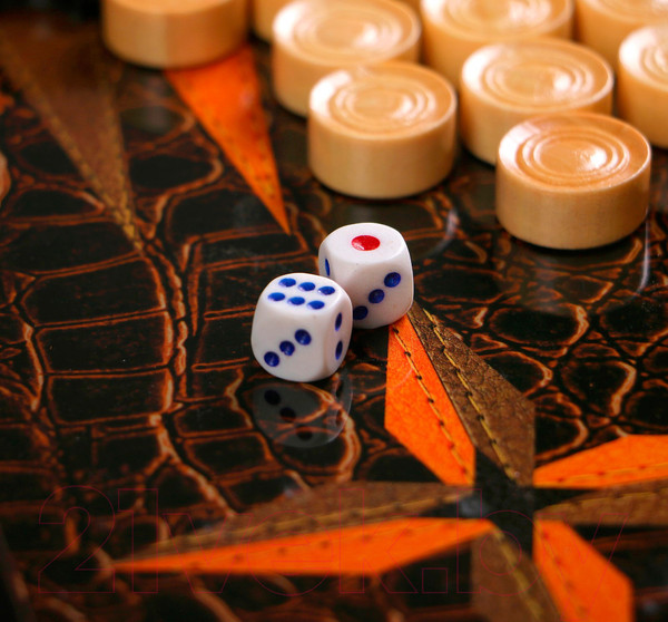 Изображение товара Набор настольных игр Sima-Land 3 в 1 Ламиран: шахматы, шашки, нарды / 3635884