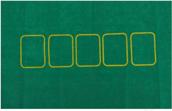 Изображение товара Набор для покера Sima-Land Карты 2 колоды, фишки 120шт / 637895