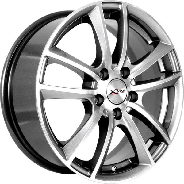 Изображение товара Литой диск X'trike X-116M 16x6.5" 5x110мм DIA 65.1мм ET 37мм HSB