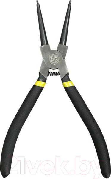 Изображение товара Съемник BERGER Прямой для внутренних стопорных колец 230мм / BG1224 (сжимание)