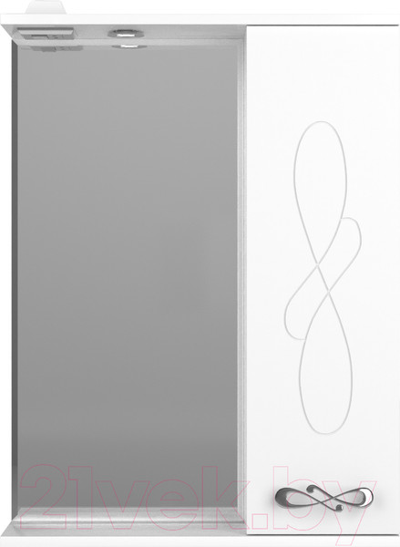 Изображение товара Шкаф с зеркалом для ванной Style Line Венеция 60см (с подсветкой)