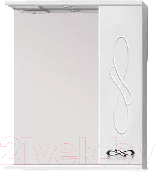 Изображение товара Шкаф с зеркалом для ванной Style Line Венеция 70см (с подсветкой)