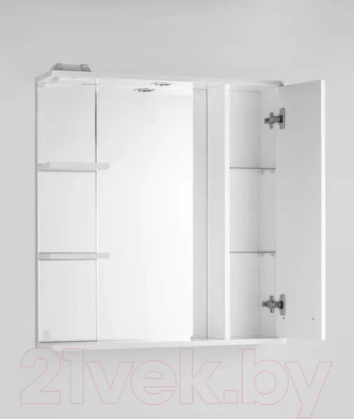 Изображение товара Шкаф с зеркалом для ванной Style Line Венеция 75см (с подсветкой)