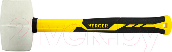 Изображение товара Киянка BERGER 450г / BG1526 (белый, фиберглассовая рукоятка)