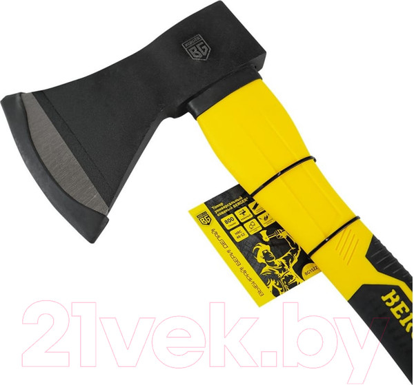 Изображение товара Топор BERGER Универсальный кованый 800г / BG1522 (фиберглассовая рукоятка)