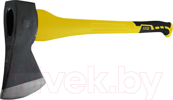 Изображение товара Топор BERGER Универсальный кованый 1600г / BG1523 (фиберглассовая рукоятка)