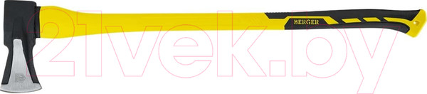 Изображение товара Топор-колун BERGER Кованый 2кг / BG1525 (фиберглассовая рукоятка)