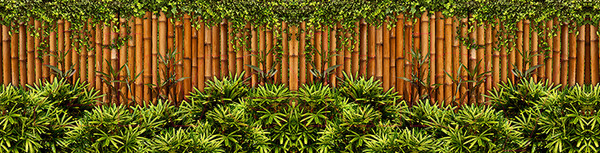 Изображение товара Фотофасад Arthata Бамбук / FotoSetka-600-88 (600x156)