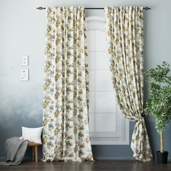 Изображение товара Комплект штор Pasionaria Дриада 340x240 (голубой)