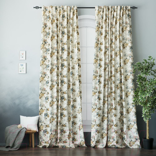 Изображение товара Комплект штор Pasionaria Дриада 340x240 (голубой)