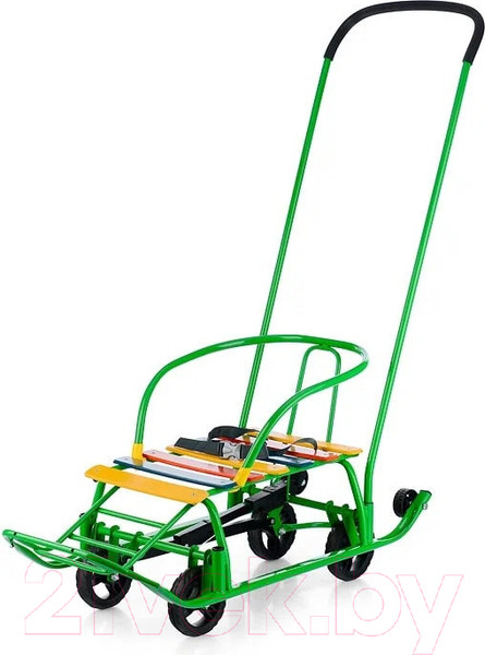 Изображение товара Санки детские GalaXy Мишутка универсал 1 (зеленый)