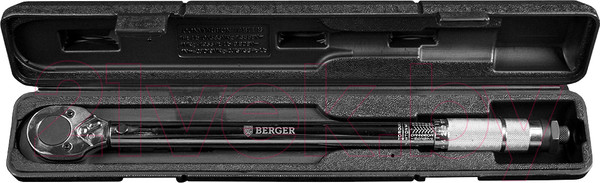 Изображение товара Гаечный ключ BERGER Динамометрический щелчкового типа  1/2" 28-210Нм / BG2158