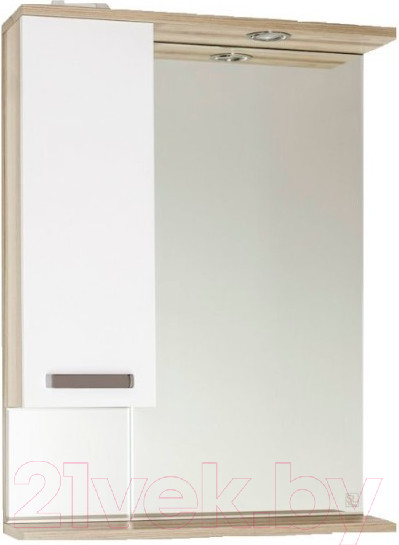 Изображение товара Шкаф с зеркалом для ванной Style Line Ориноко 50 (с подсветкой)