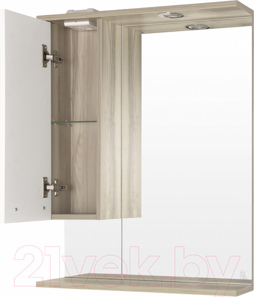 Изображение товара Шкаф с зеркалом для ванной Style Line Ориноко 60 (с подсветкой)