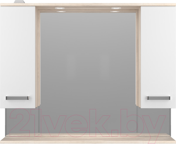 Изображение товара Шкаф с зеркалом для ванной Style Line Ориноко 100 (с подсветкой)