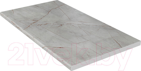 Изображение товара Кухонный гарнитур Интерлиния Мила Шато 1.5x3.4 правая (белый/луна/серый каспий)