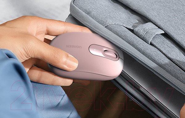 Изображение товара Мышь Ugreen MU105 / 90686 (Cherry Pink)