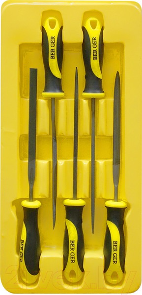 Изображение товара Набор надфилей BERGER BG1149 (5 предметов)