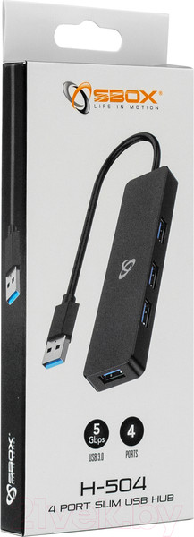 Изображение товара USB-хаб SBOX H-504